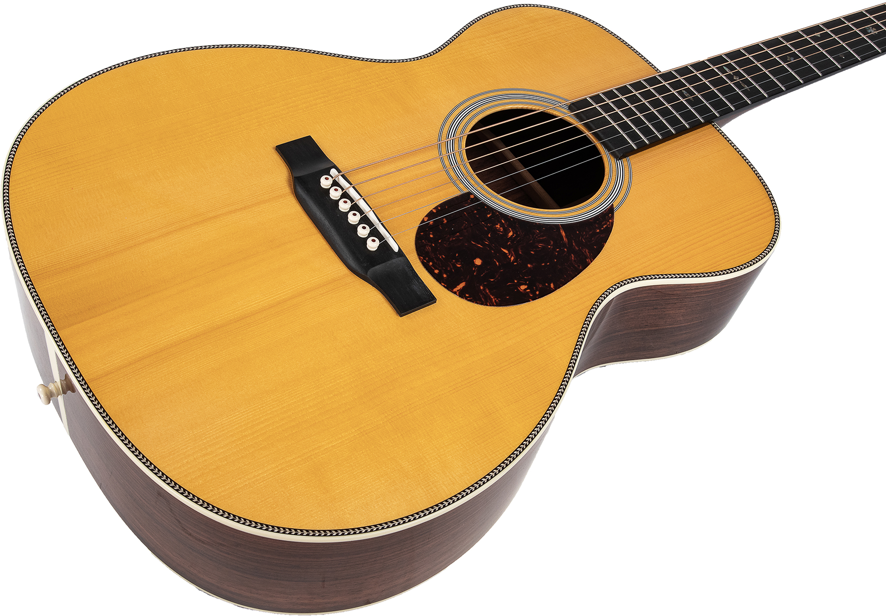 Martin Custom Shop Om Epicea Palissandre Guatemala #2113357 - Natural - Westerngitarre & electro - Variation 2