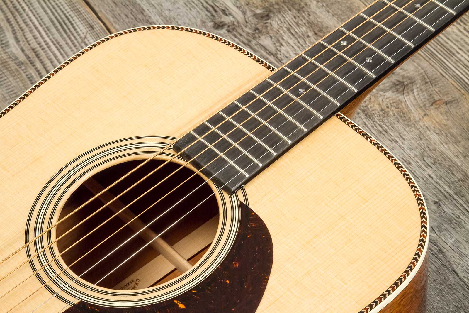 Martin Custom Shop Super D Dreadnought Epicea Sitka Vts Koa Eb #2720448 - Natural - Folk-Gitarre - Variation 4