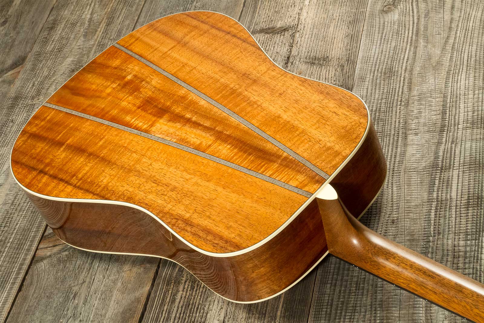 Martin Custom Shop Super D Dreadnought Epicea Sitka Vts Koa Eb #2720448 - Natural - Folk-Gitarre - Variation 5