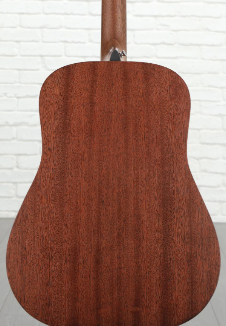 Martin D-10e Sapele Road Dreadnought Tout Sapele Ric +housse - Natural Satin - Western-Reisegitarre - Variation 2