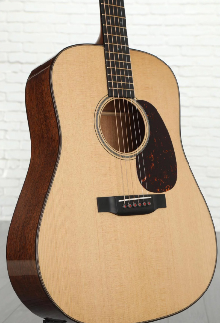 Martin D-18 Modern Deluxe Dreadnought Epicea Acajou Eb - Natural - Westerngitarre & electro - Variation 2