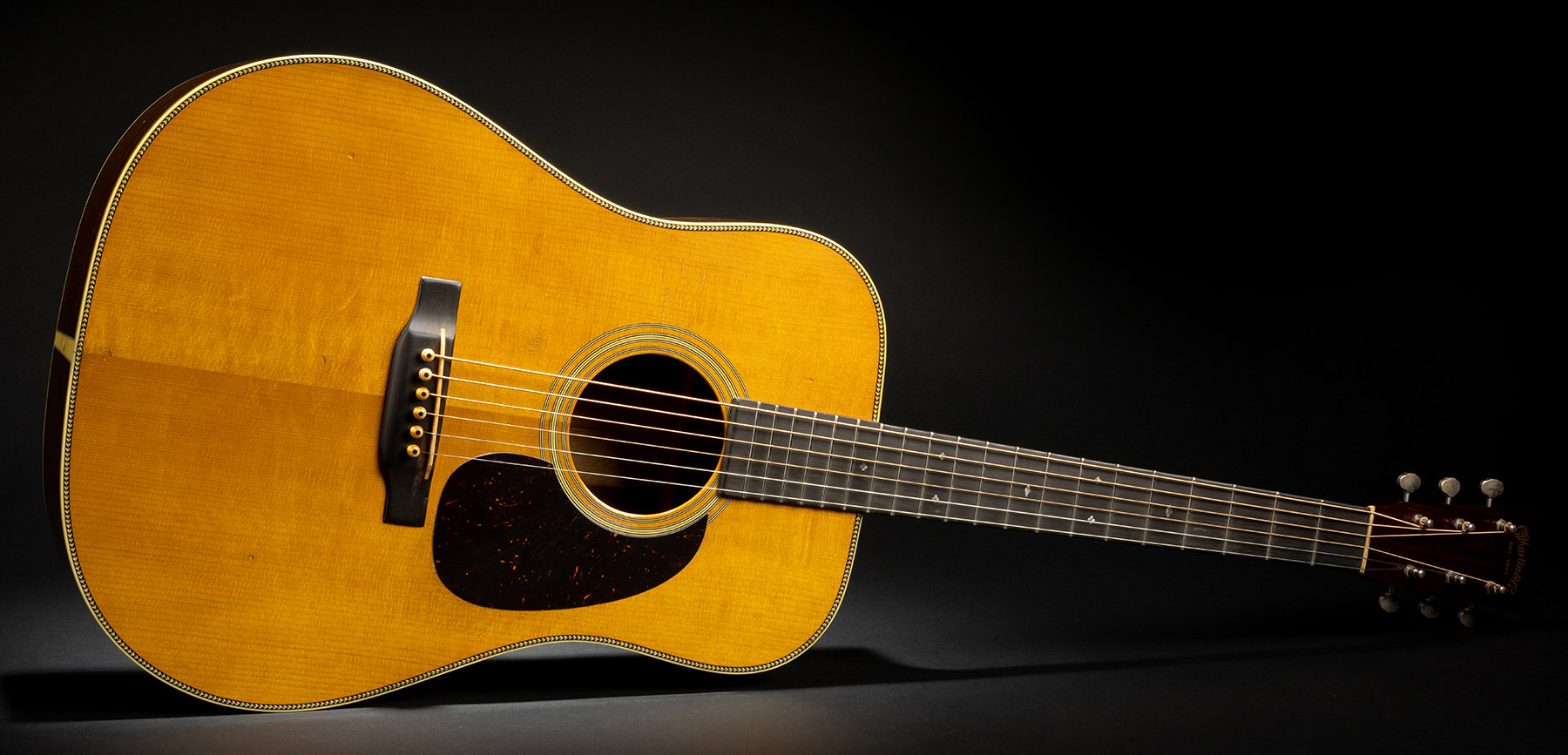 Martin D-28 Authentic 1937 Dreadnought Epicea Palissandre Eb - Aged Natural Vintage Gloss - Westerngitarre & electro - Variation 2