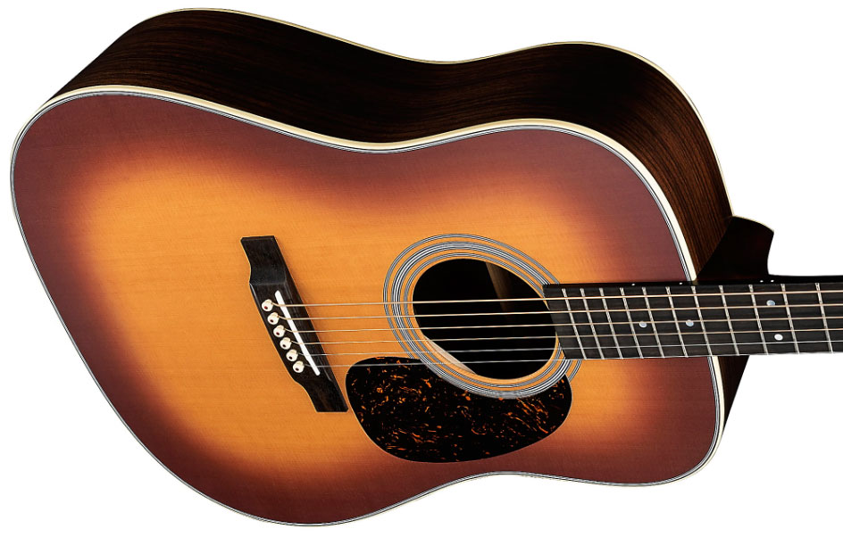 Martin D-28 Standard Dreadnought Epicea Palissandre Eb - Satin Amberburst - Westerngitarre & electro - Variation 2