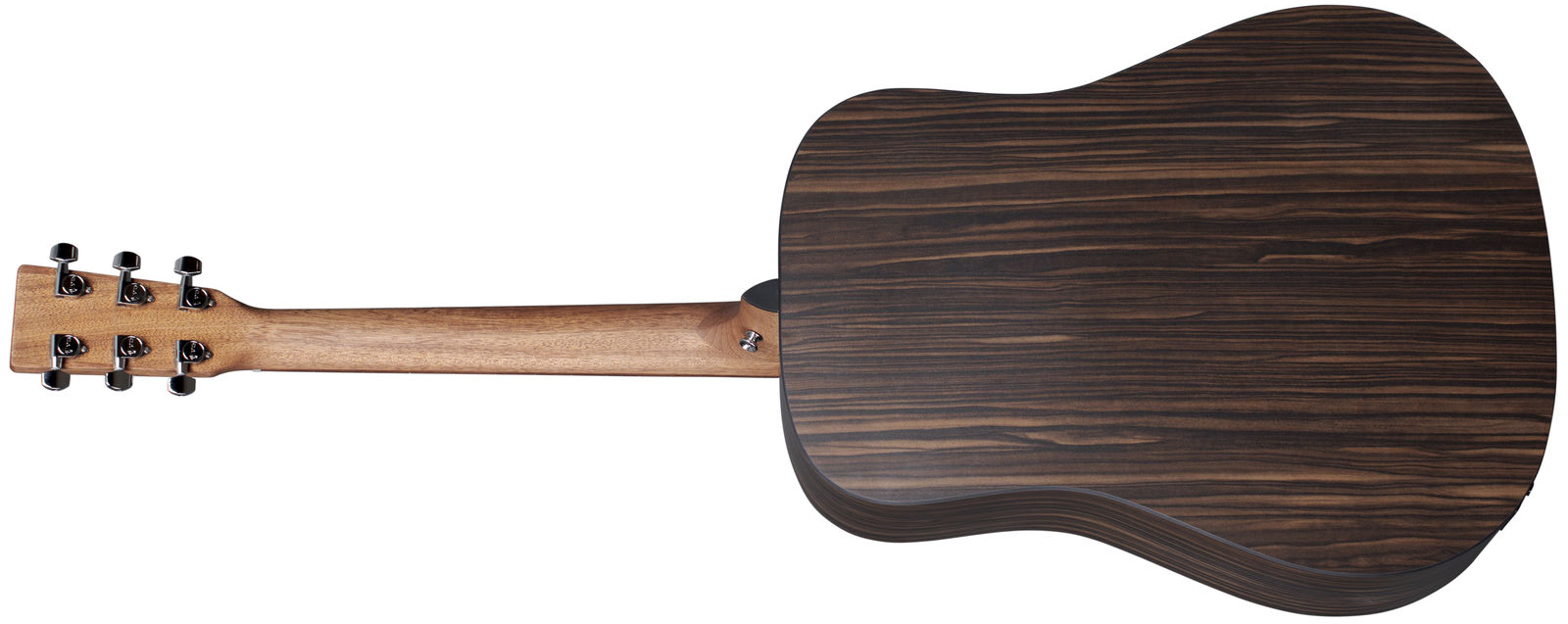 Martin D-x2e Macassar Dreadnought Epicea Ebene Hpl - Natural Satin - Elektroakustische Gitarre - Variation 1