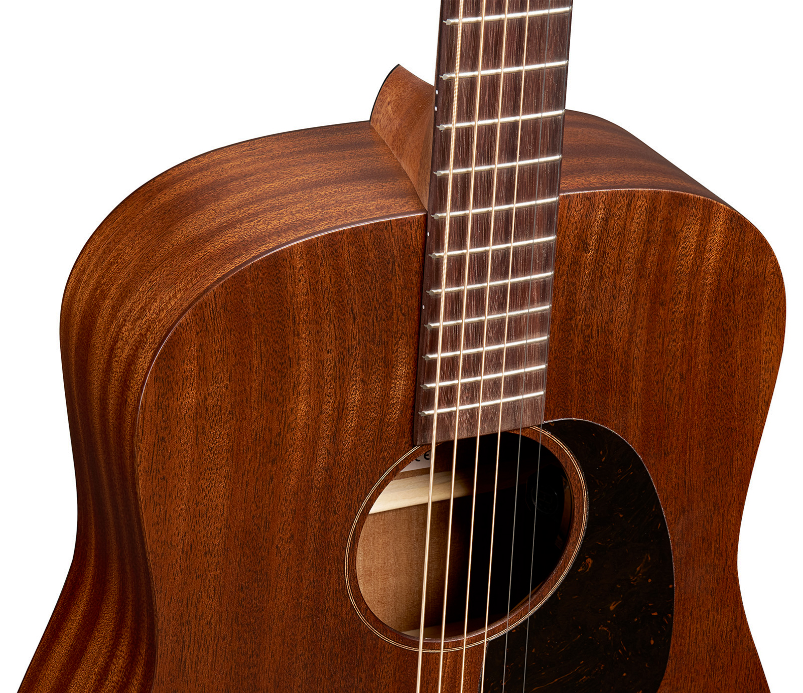 Martin D10e Sapele Retro Road Dreadnought Tout Sapele Eb - Dark Mahogany - Folk-Gitarre - Variation 2