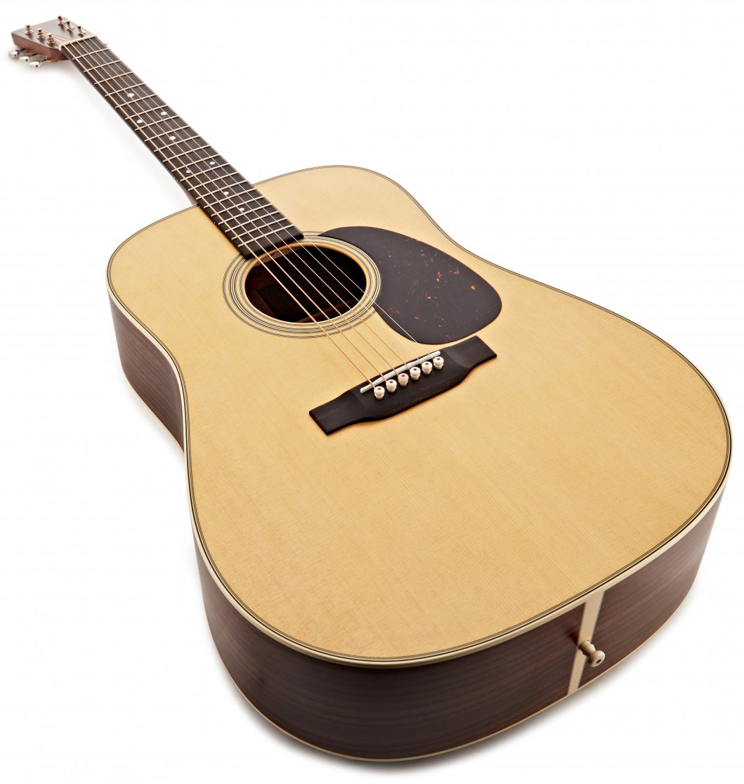 Martin D28 Lh Standard Golden Era Dreadnought Gaucher Epicea Palissandre Eb - Satin Natural - Folk-Gitarre - Variation 2