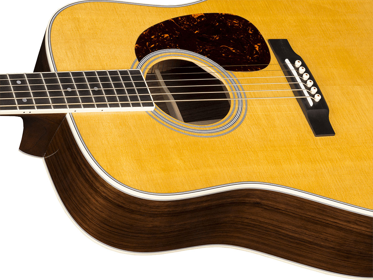 Martin D35 Standard Golden Era Dreadnought Epicea Palissandre Eb - Natural Gloss - Folk-Gitarre - Variation 2