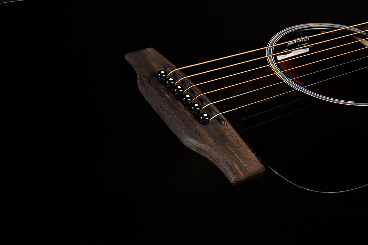 Martin Dc10e Modern Road Dreadnought Epicea Sapele Eb - Black - Folk-Gitarre - Variation 3