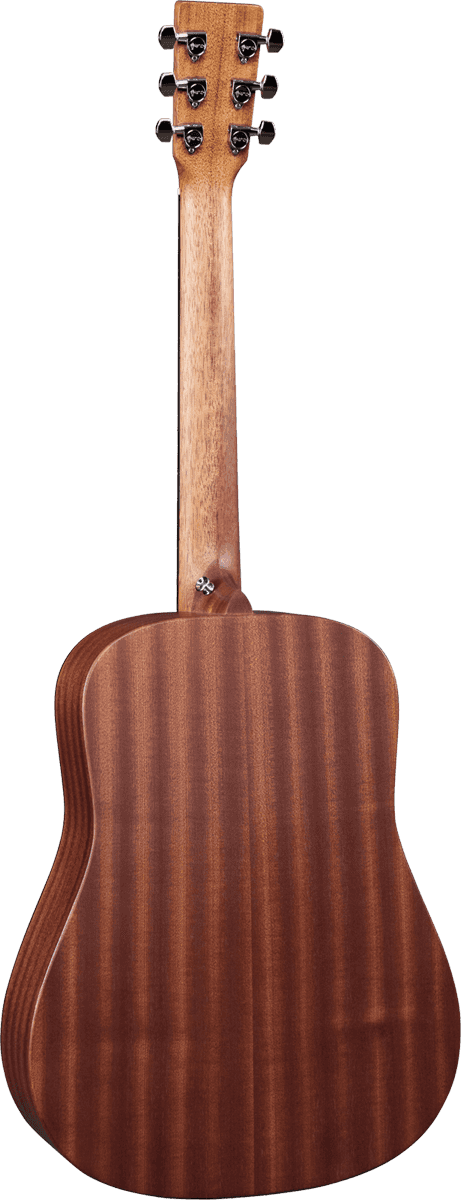 Martin Djr-10 Dreadnought Junior Epicea Sapele Ric +housse - Natural Satin - Western-Reisegitarre - Variation 1