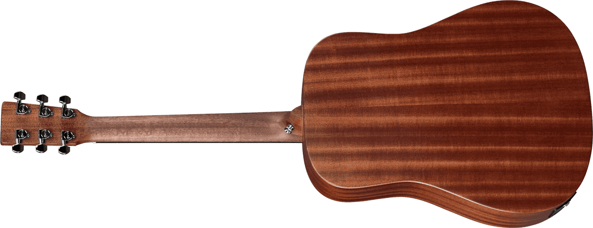 Martin Djr-10e Sapele Dreadnought Junior 3/4 Tout Sapele Ric +housse - Natural - Western-Reisegitarre - Variation 1