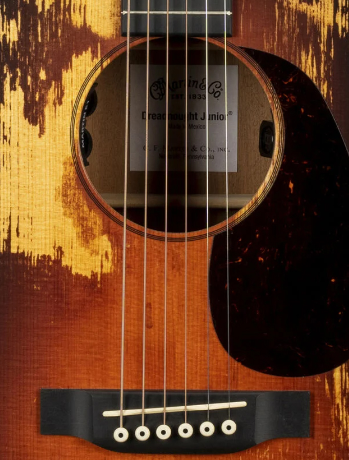 Martin Djre Junior Streetlegend Dreadnought 15/16 Epicea Sapele Ric - Burst Satin - Folk-Gitarre - Variation 2
