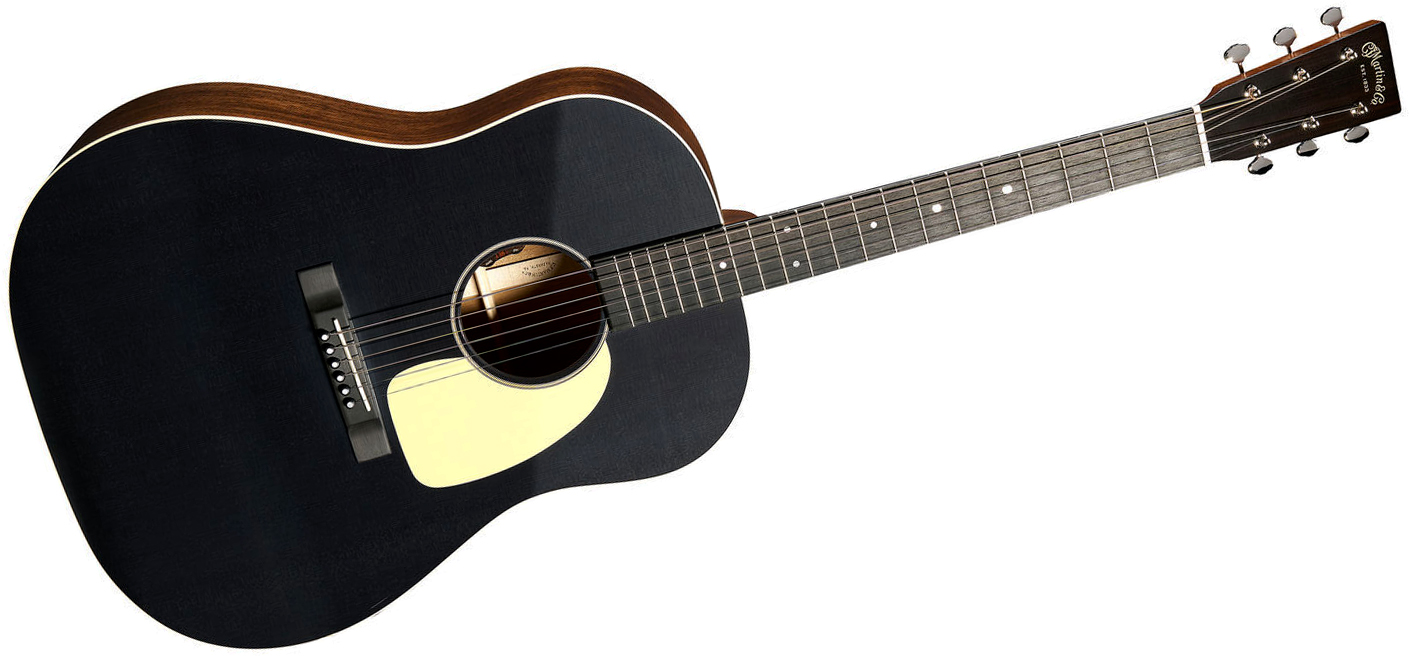Martin Dss16e Dreadnought Epicea Acajou Eb - Black Smoke - Folk-Gitarre - Variation 1