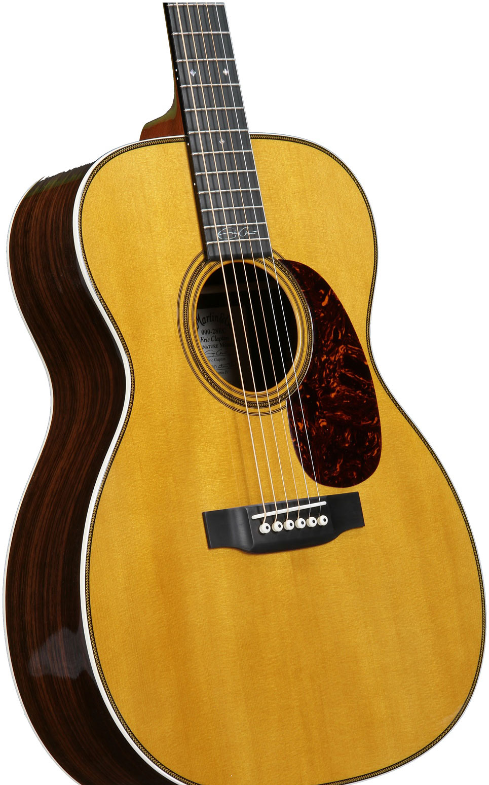 Martin Eric Clapton 000-28ec Custom Signature Auditorium Epicea Palissandre Eb - Natural - Elektroakustische Gitarre - Variation 3