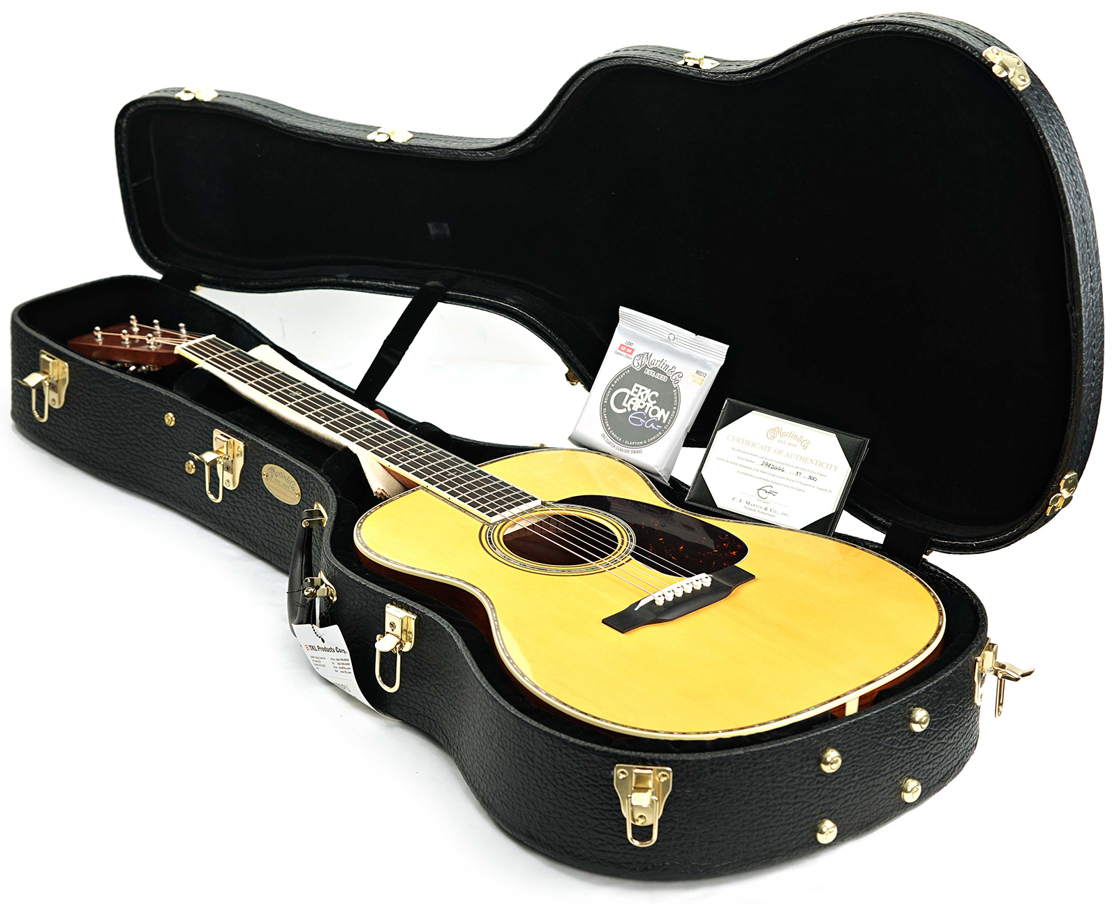 Martin Eric Clapton 00042ec 30th Ann. Signature 000 Shsc Epicea Palissandre Rw - Antique Toner Vintage - Folk-Gitarre - Variation 9