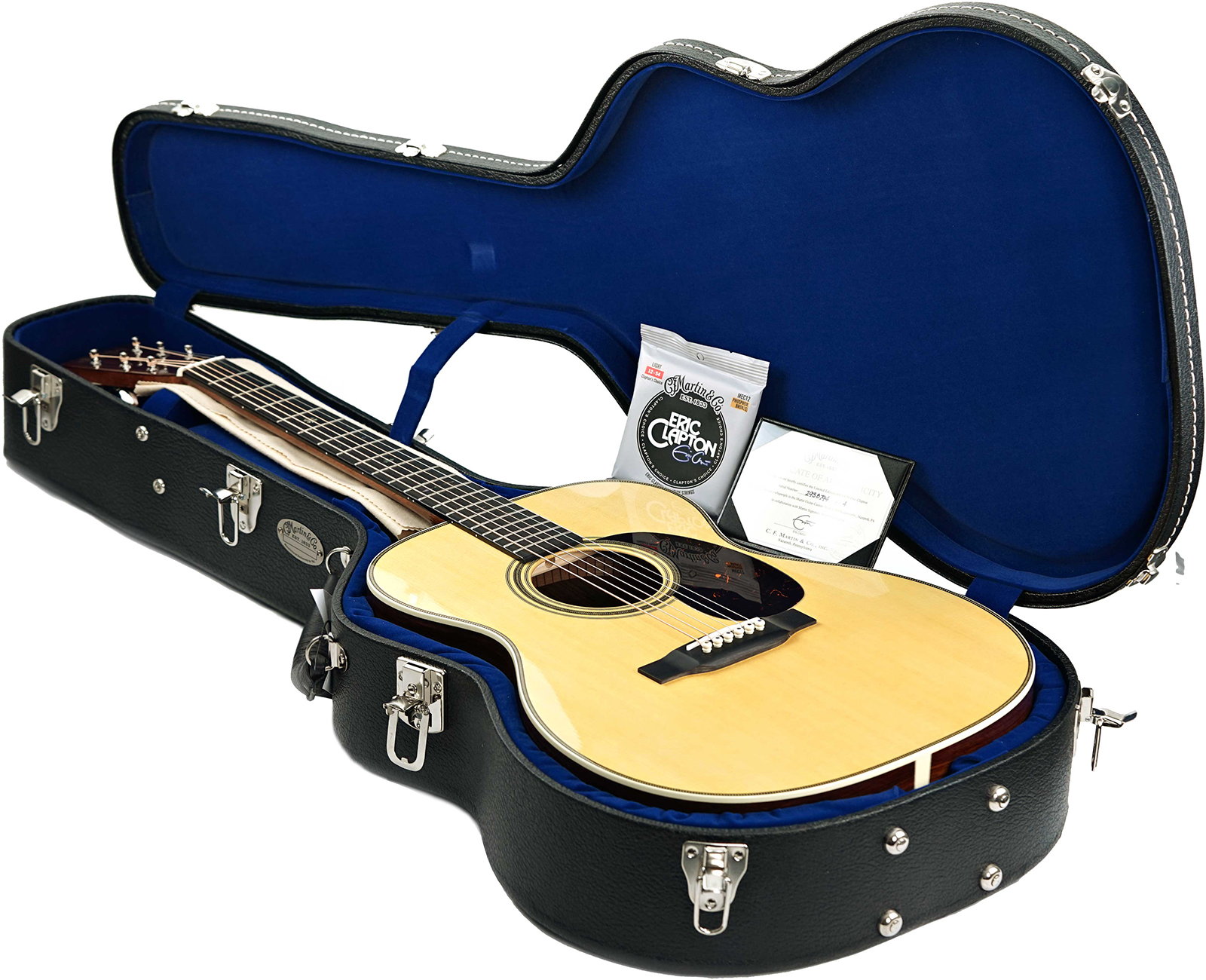 Martin Eric Clapton 000ec 30th Anniversary Epicea Palissandre Rw - Natural Antique Toner - Folk-Gitarre - Variation 8