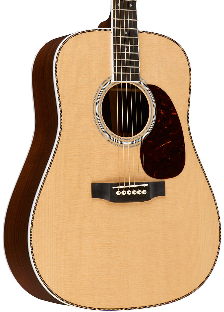 Martin Hd-35 Standard Re-imagined Dreadnought Epicea Palissandre Eb - Natural - Westerngitarre & electro - Variation 2