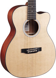 Folk-gitarre Martin 000CJr-10E +Bag - Natural satin