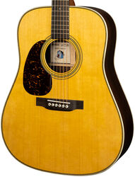 Folk-gitarre Martin Billy Strings D-28 LH - Natural antique toner