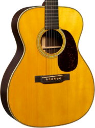 Folk-gitarre Martin Custom Shop 000-28 1937 Madagascar Rosewood - Natural Aged Toner Vintage Gloss