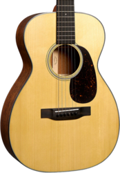 Folk-gitarre Martin Custom Shop 0-18 - Natural Vintage Gloss Aging Toner