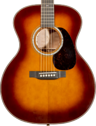 Folk-gitarre Martin Custom Shop CS-GP-C22005470 Italian/Pacific Big Leaf #2698096 - Ambertone