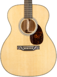 Folk-gitarre Martin Custom Shop CS-OM-C22025684 Sitka/Guatemalan #2736830 - Natural aging toner