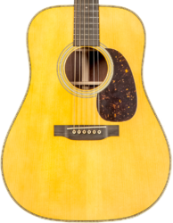 Folk-gitarre Martin Custom Shop Expert D-28 1937 #2810388 - Natural Stage 1 Lightly Aged