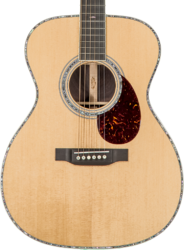 Folk-gitarre Martin Custom Shop OM #2462117 - Natural