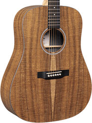 Elektroakustische gitarre Martin D-X1E Koa +Bag - Natural