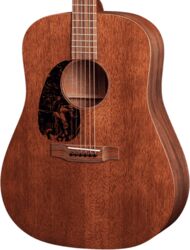 Linkshändige folkgitarre Martin D-15M Linkshänder - Mahogany