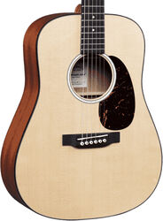 Folk-gitarre Martin DJr-10E +Bag - Natural