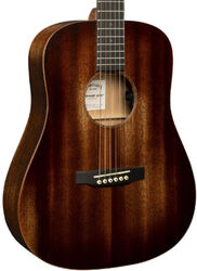 Folk-gitarre Martin Junior D Jr E StreetMaster - Dark Mahogany Distressed