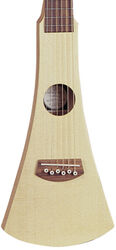 Steel String Backpacker Guitar LH Linkshänder - natural satin