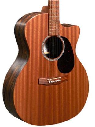 Folk-gitarre Martin GPC-X2E Ziricote - Natural satin
