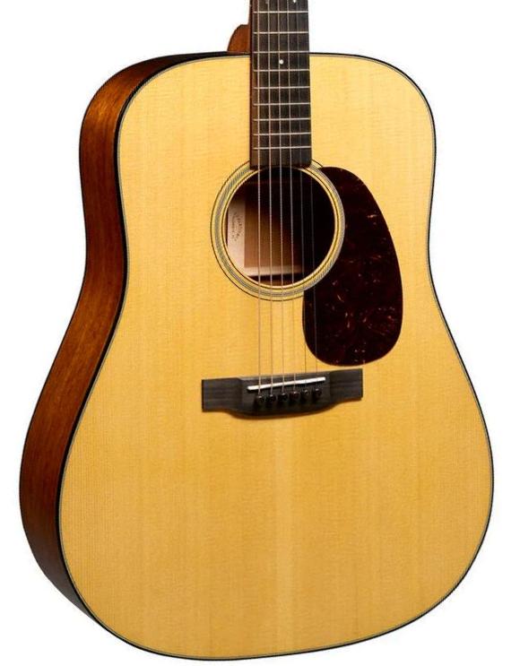 Folk-gitarre Martin Standard Super D-18 - Natural Aging Toner