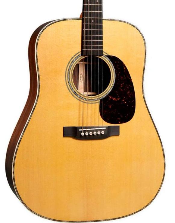 Folk-gitarre Martin Standard Super HD-28 - Natural Aging Toner