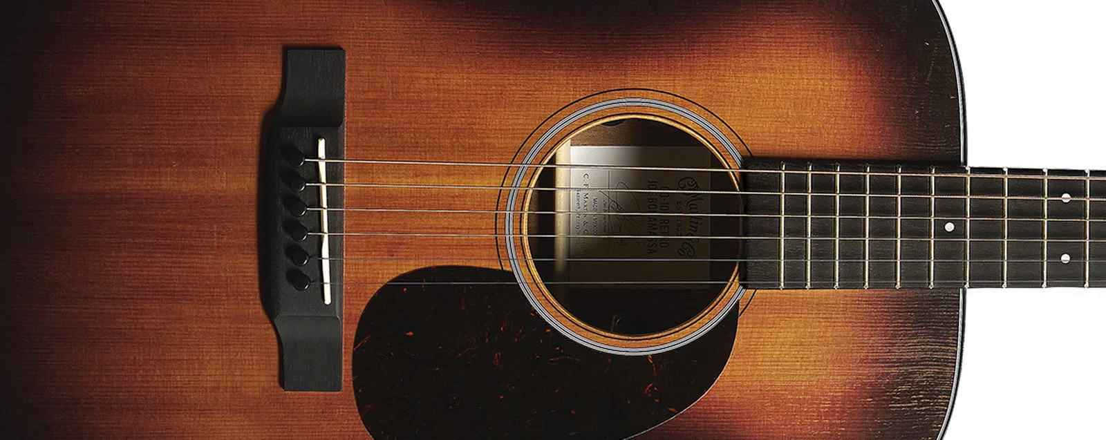 Martin Joe Bonamassa Road 0010e Retro  Signature Grand Concert Epicea Sapele Eb - 1937 Joe Bonamassa Sunburst - Folk-Gitarre - Variation 2