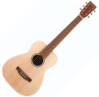 Martin Lx1 Little Martin Dreadnought Natural Satin - Western-Reisegitarre - Variation 5