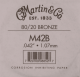 M42B 80/20 Bronze String 042 - saite je stück