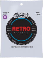 MM11 Acoustic Guitar 6-String Set Retro Monel 11-52 - saitensätze 