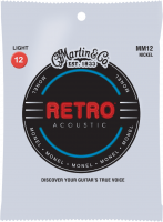 MM12 Acoustic Guitar 6-String Set Retro Monel 12-54 - saitensätze 