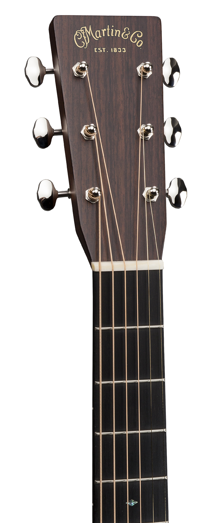 Martin Om-28e Standard Re-imagined Orchestra Model Epicea Palissandre Eb - Natural Aging Toner - Elektroakustische Gitarre - Variation 3