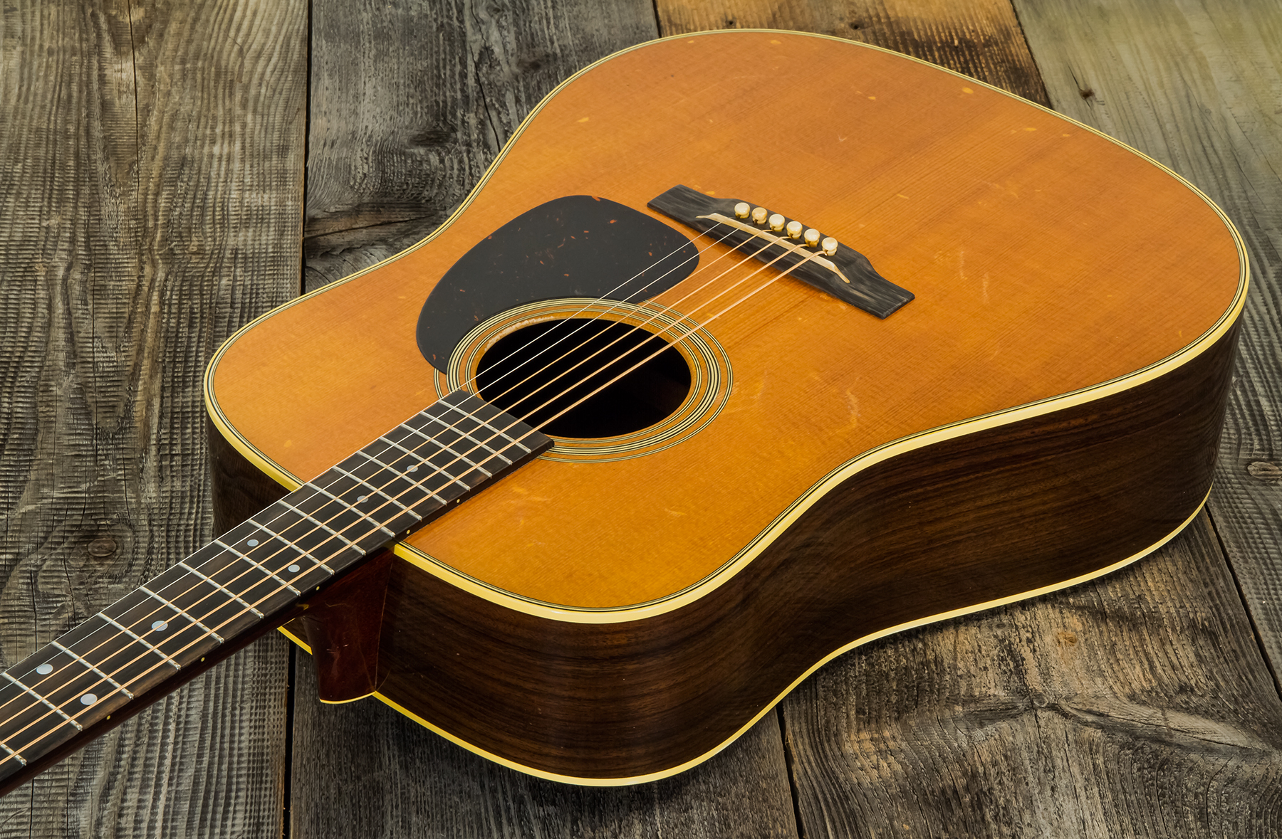 Martin Rich Robinson D-28 Signature Dreadnought Epicea Palissandre Eb - Aged Vintage Natural - Westerngitarre & electro - Variation 2
