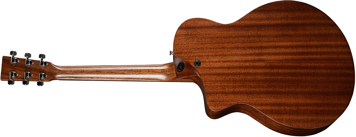 Martin Sc-10e Sapele Road S Om Cw Tout Sapele Ric - Natural Satin - Elektroakustische Gitarre - Variation 1