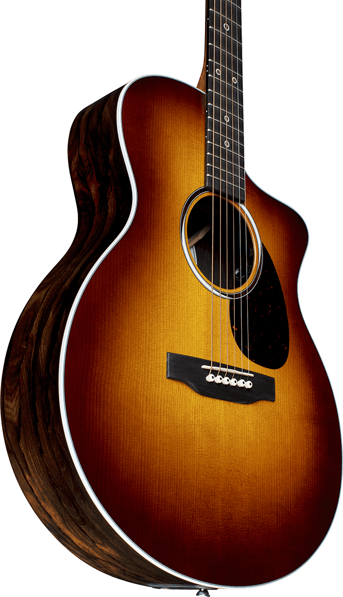 Martin Sc-13e Road Special Om Cw Epicea Ziricote Eb - Burst - Elektroakustische Gitarre - Variation 2