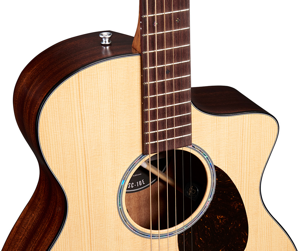 Martin Sc10e Modern Road S Om Epicea Sapele Eb - Natural - Folk-Gitarre - Variation 2