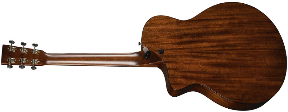 Martin Sc18e Lr Baggs Anthem Standard Om Cw Epicea Acajou Eb - Natural Aging Toner - Folk-Gitarre - Variation 1