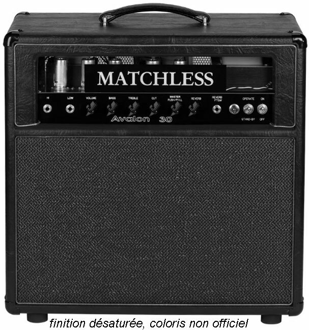 Matchless Avalon 30 112 Reverb 1x12 30w Cappuccino/gold - Combo für E-Gitarre - Main picture
