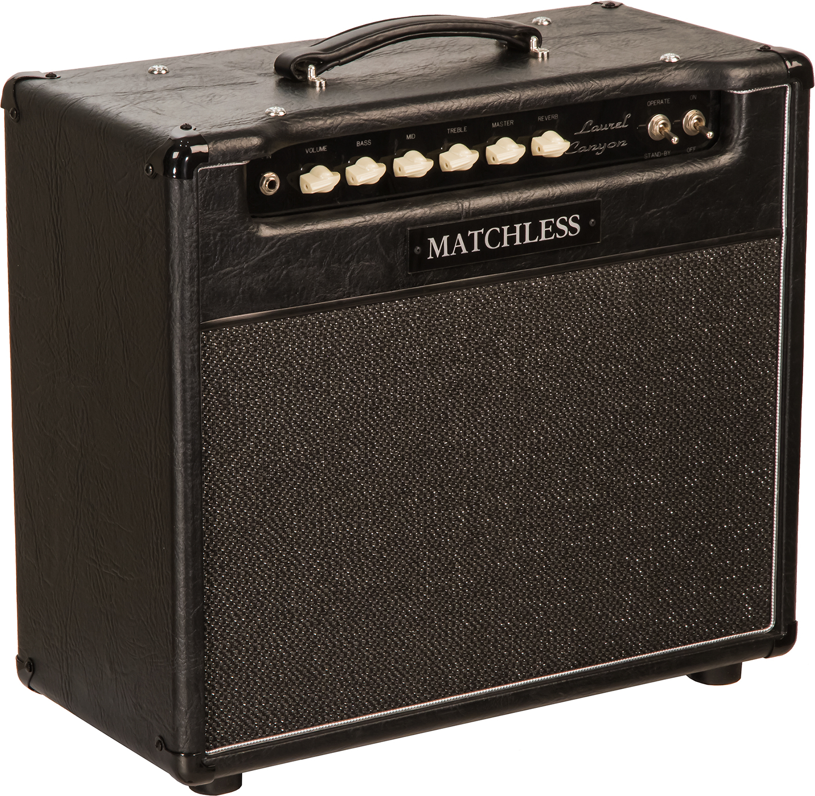 Matchless Laurel Canyon Reverb Combo 20w 1x12 Black/silver - Combo für E-Gitarre - Main picture