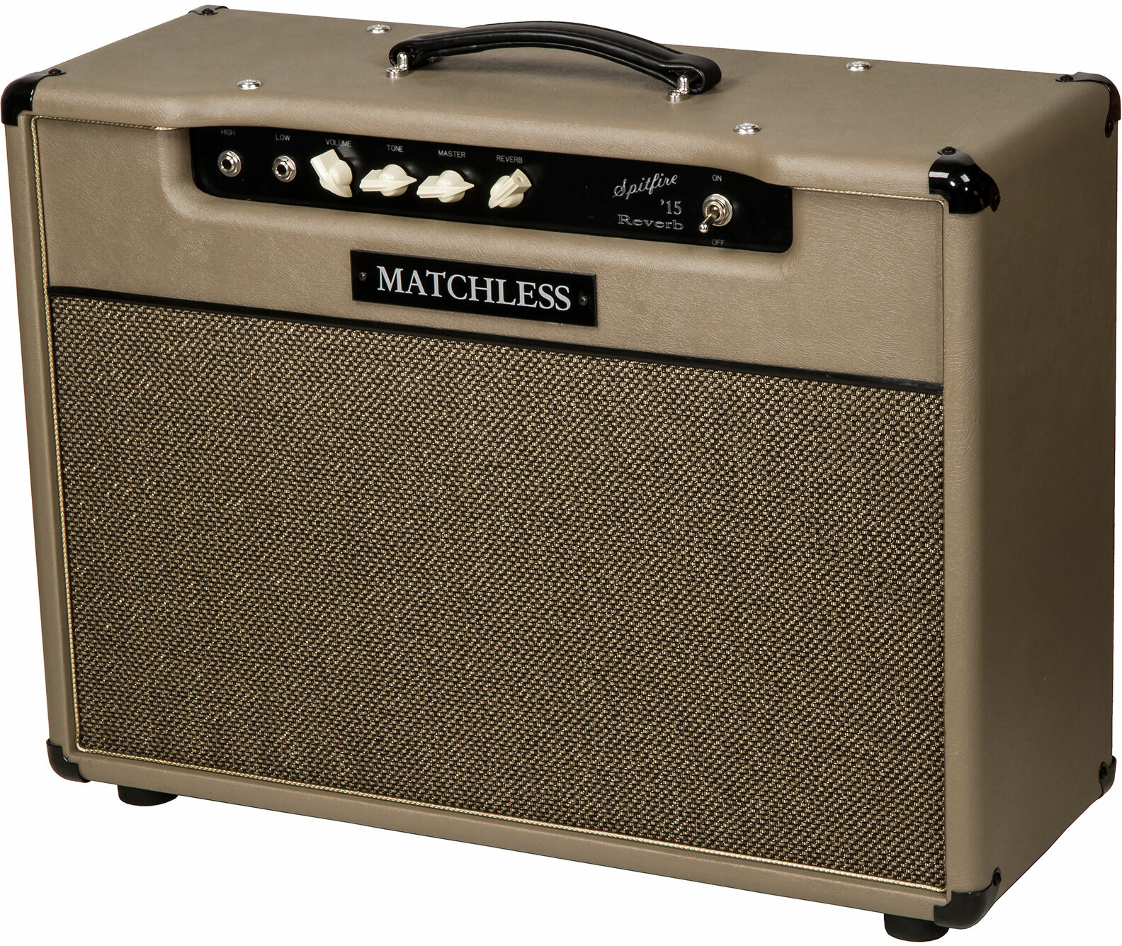 Matchless Spitfire 15 112 Reverb 15w 1x12 Capuccino/gold - Combo für E-Gitarre - Main picture